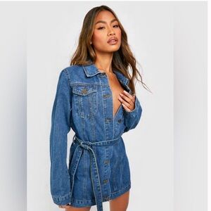 Longsleeve denim dress